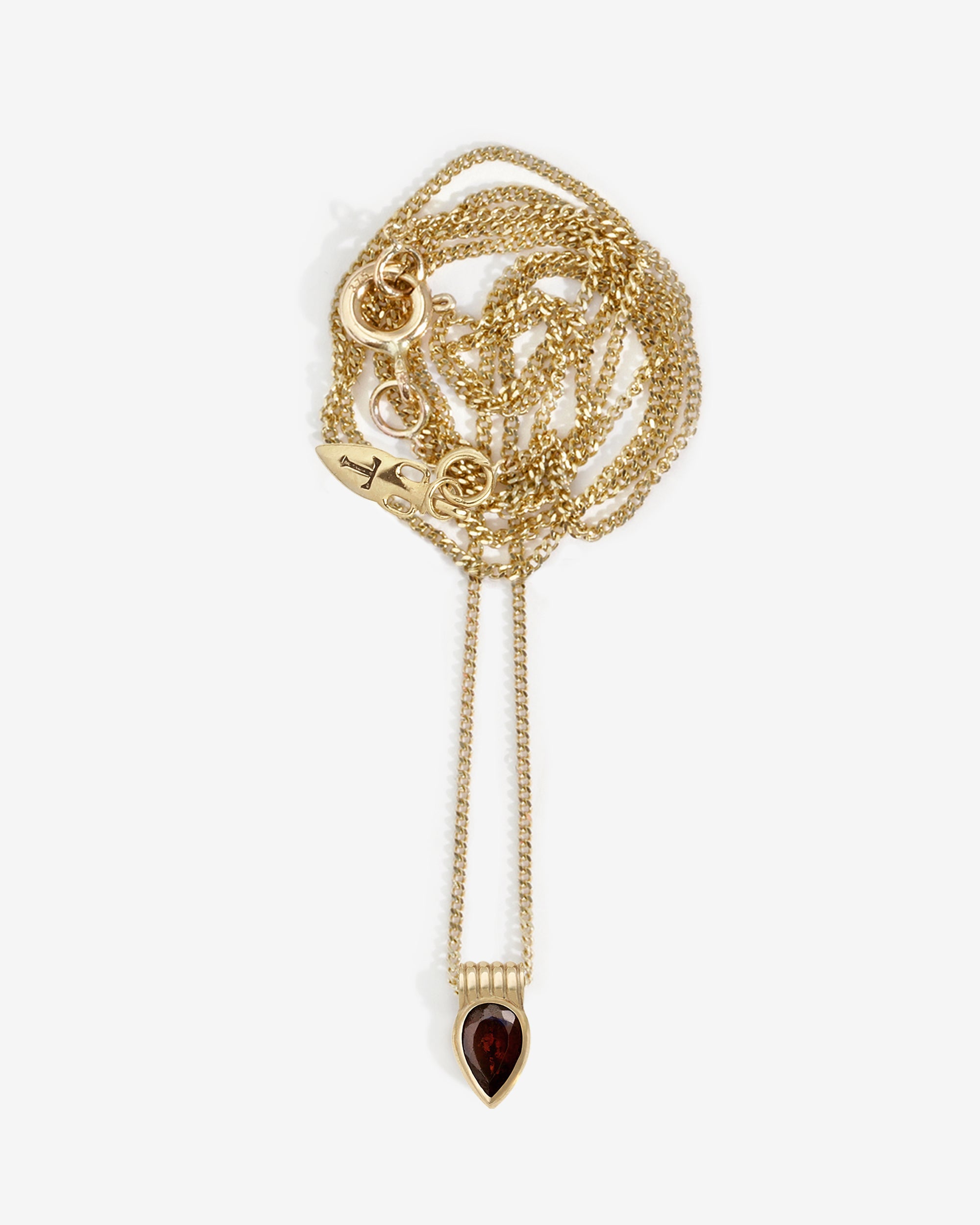 Temple of the Sun Pyrus Necklace Solid Gold