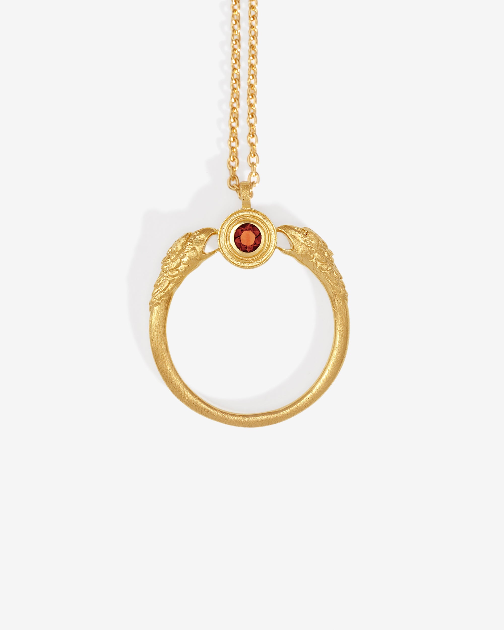 Temple of the Sun Ra Necklace Gold Vermeil