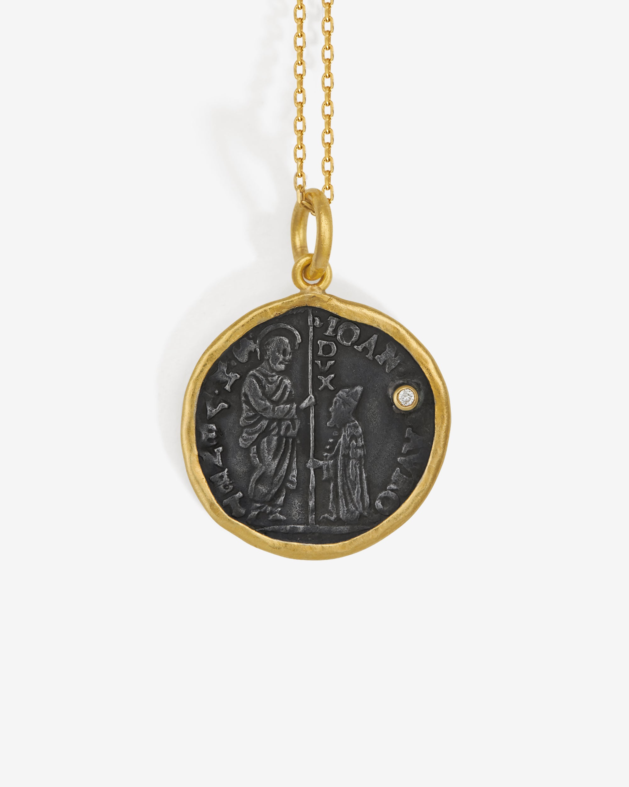 Temple of the Sun Regis Necklace Diamond Solid Gold