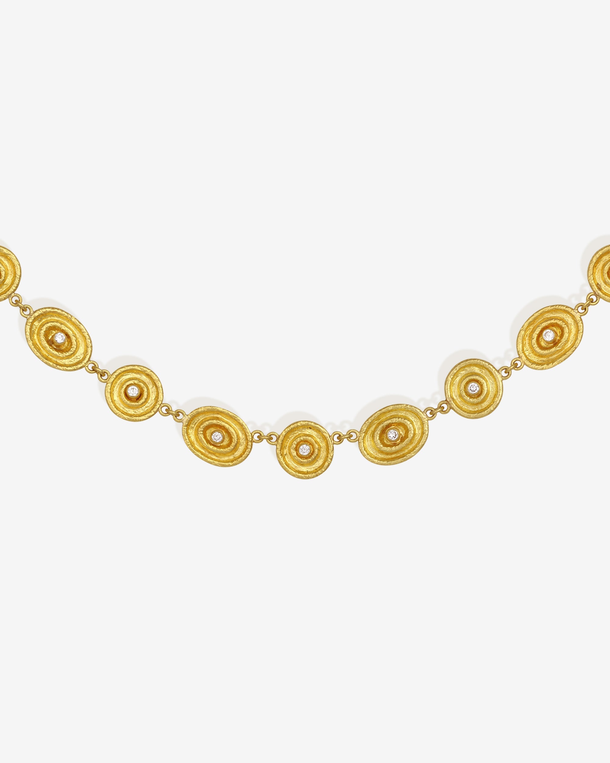 Temple of the Sun Reign Chain Diamond Solid Gold