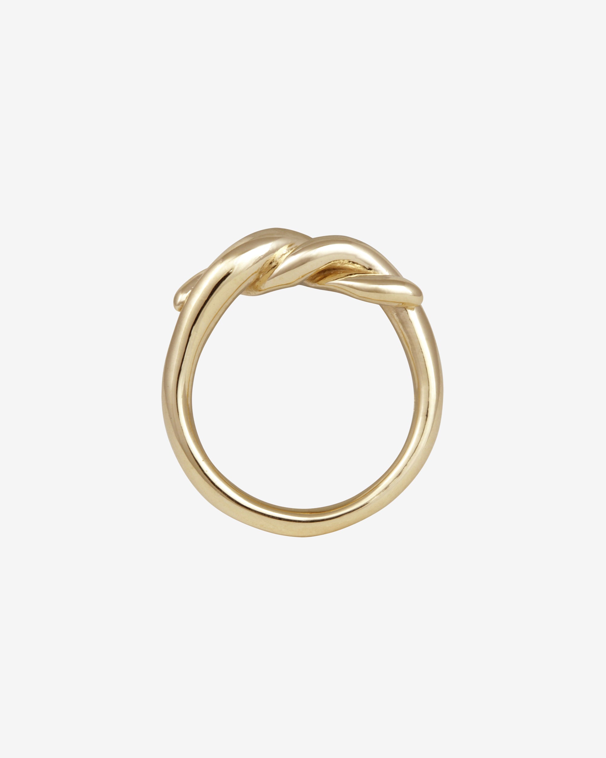 Temple of the Sun Relic II Twisted Ring Solid Gold