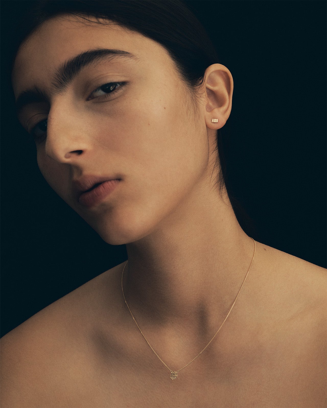 Temple of the Sun Relic MM Necklace Solid Gold