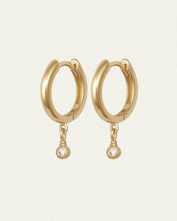 Hoop gold store earrings with price