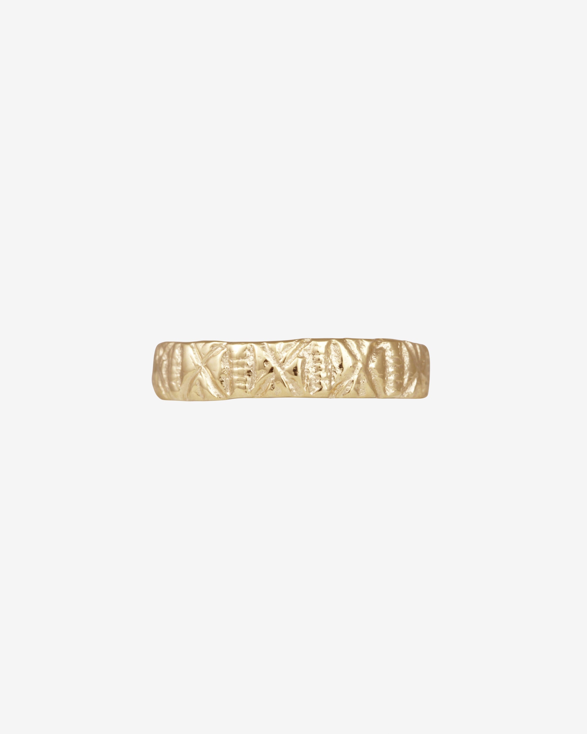 Temple of the Sun Relic XIX Ring Solid Gold