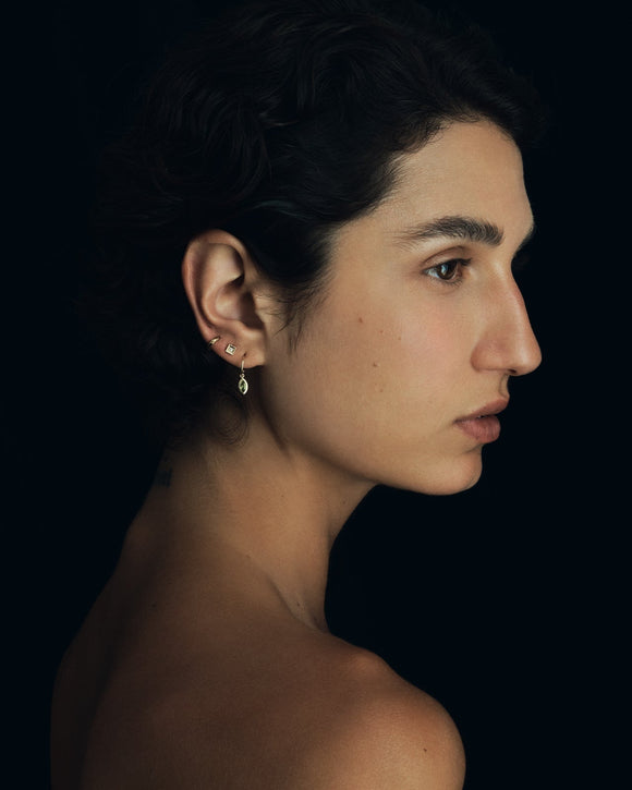 Temple of the Sun Ricci Single Earring Solid Gold