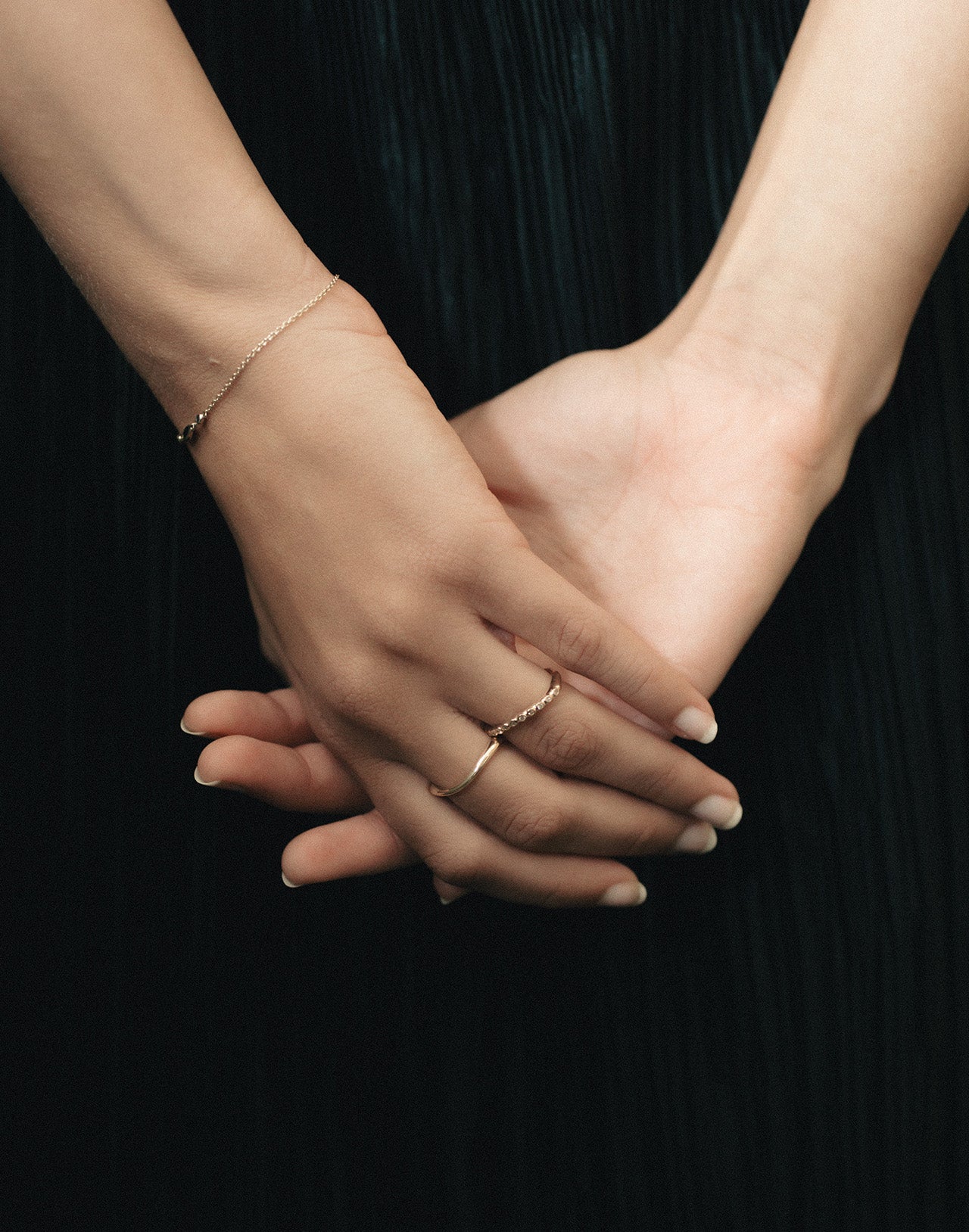 Temple of the Sun Saba Arch Ring Diamond Solid Gold