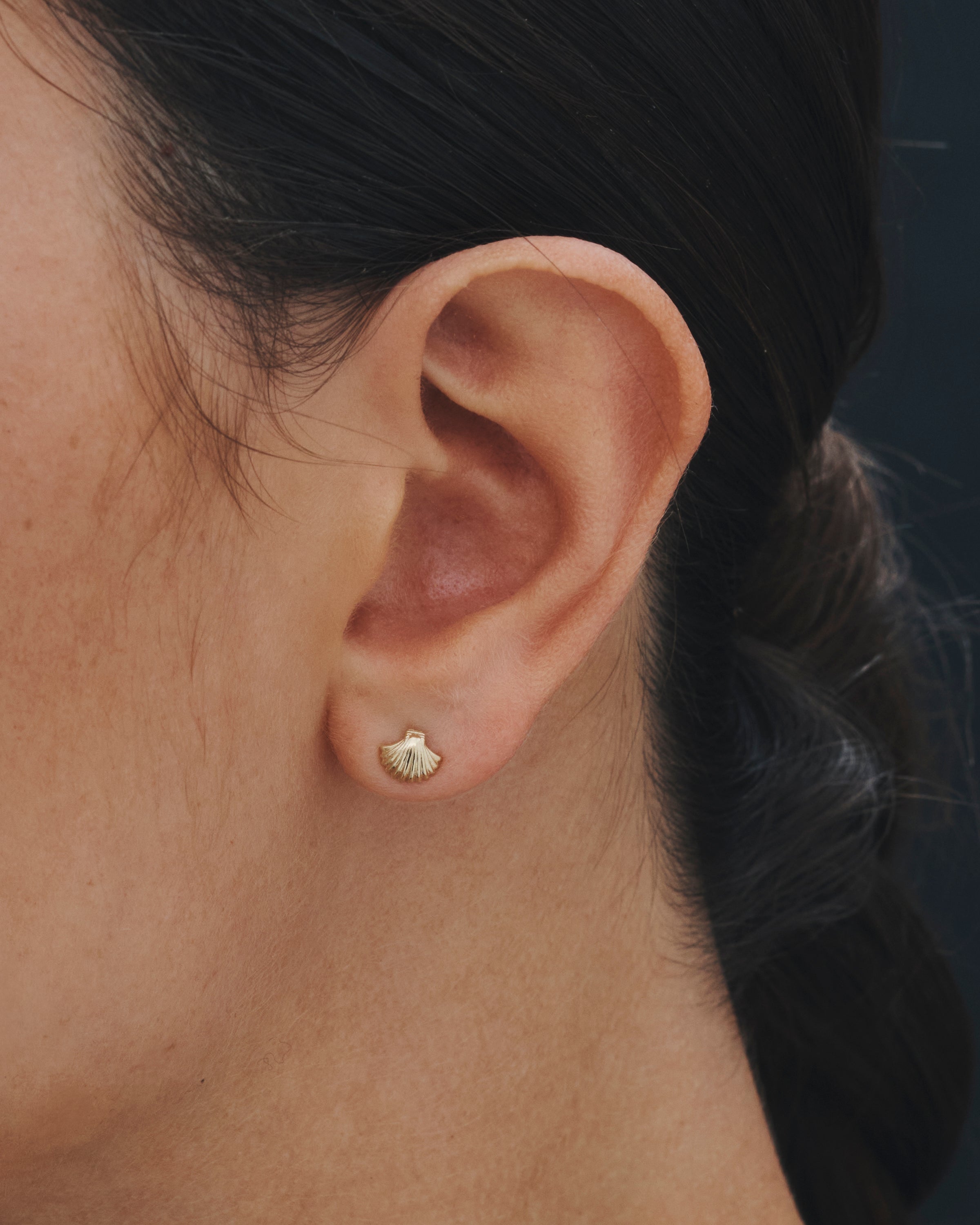 Temple of the Sun Sia Studs Solid Gold