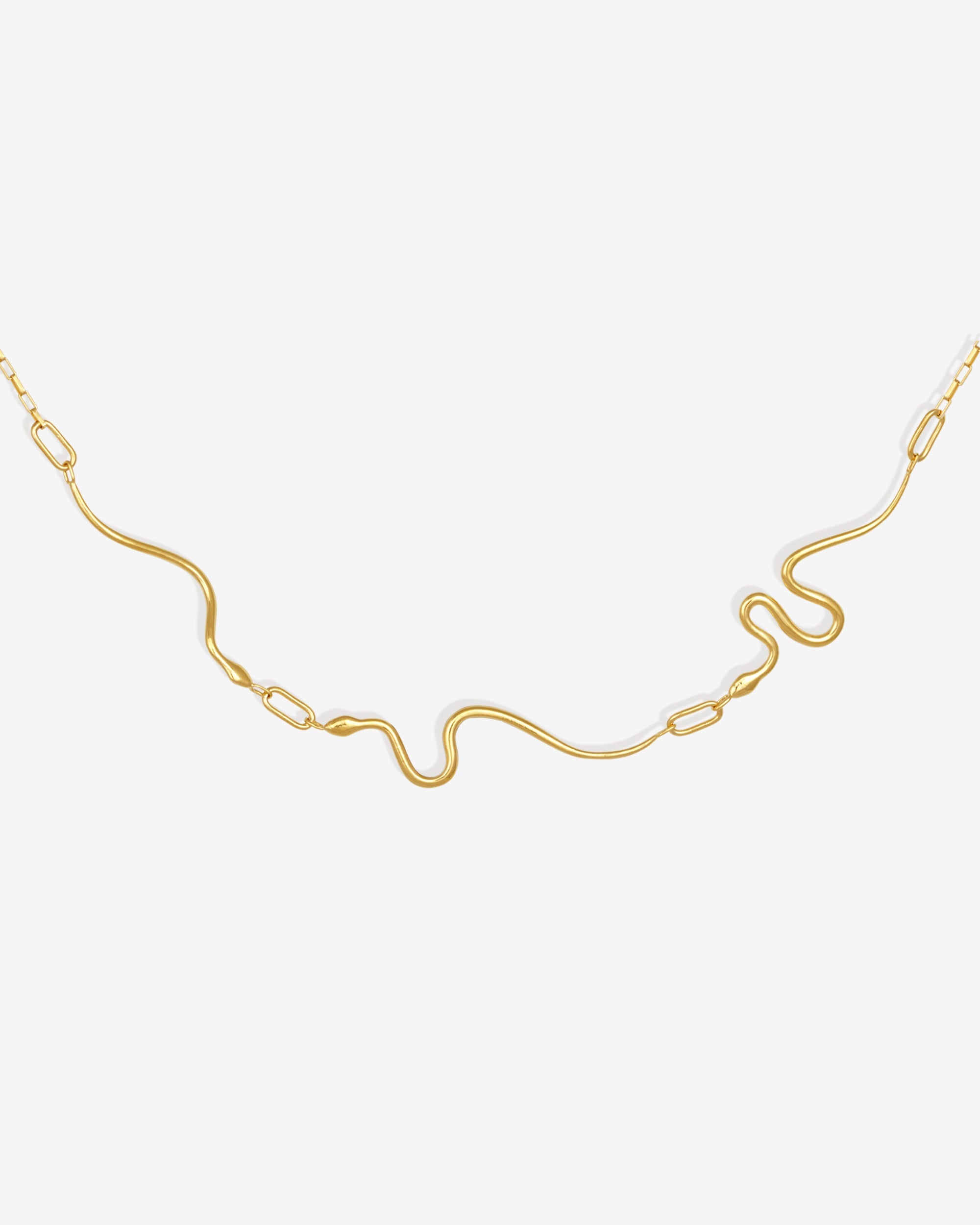 Temple of the Sun Sibilant Necklace Gold Vermeil