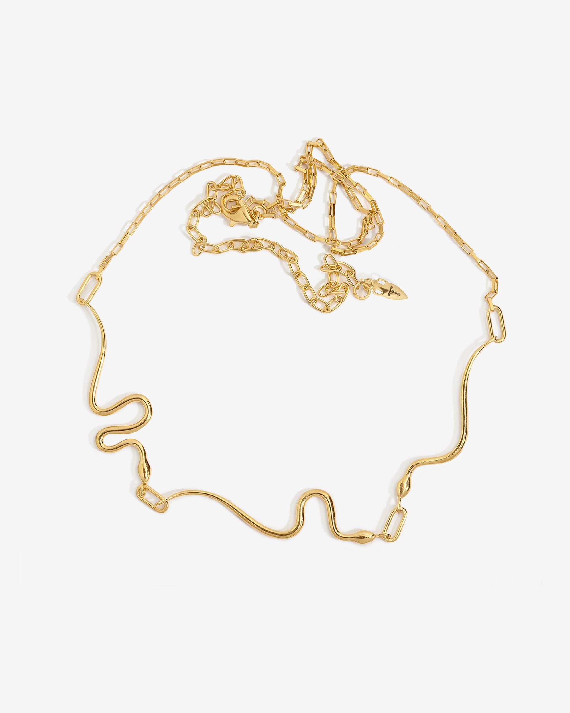Temple of the Sun Sibilant Necklace Gold Vermeil