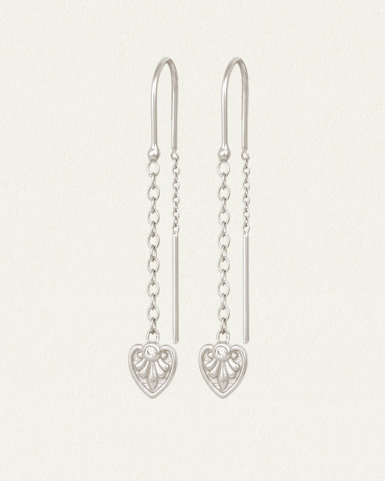 Temple of the Sun Silph Earrings Silver