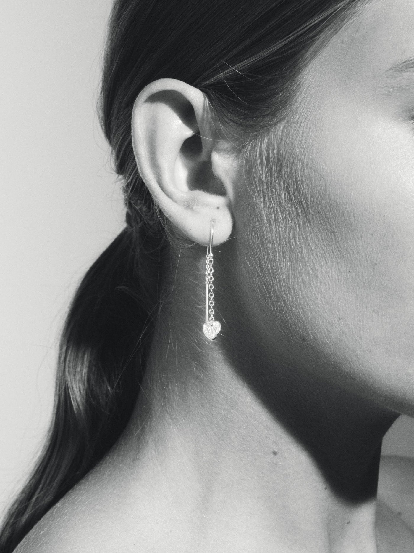 Temple of the Sun Silph Earrings Silver