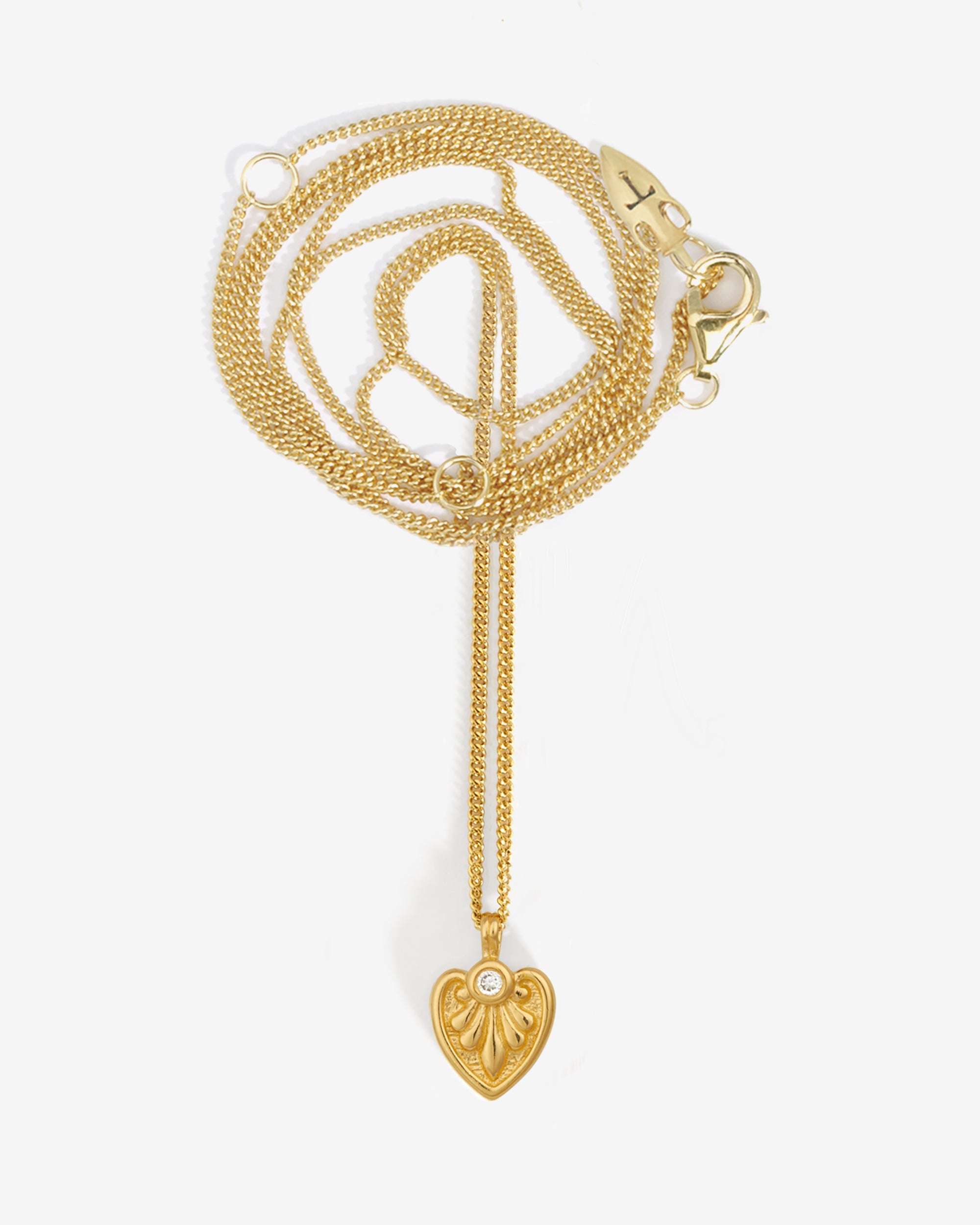 Temple of the Sun Silph Necklace Gold Vermeil