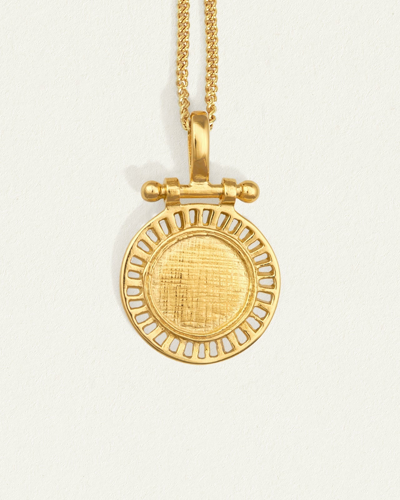 Solar Necklace Gold Vermeil – Temple of the Sun Jewellery