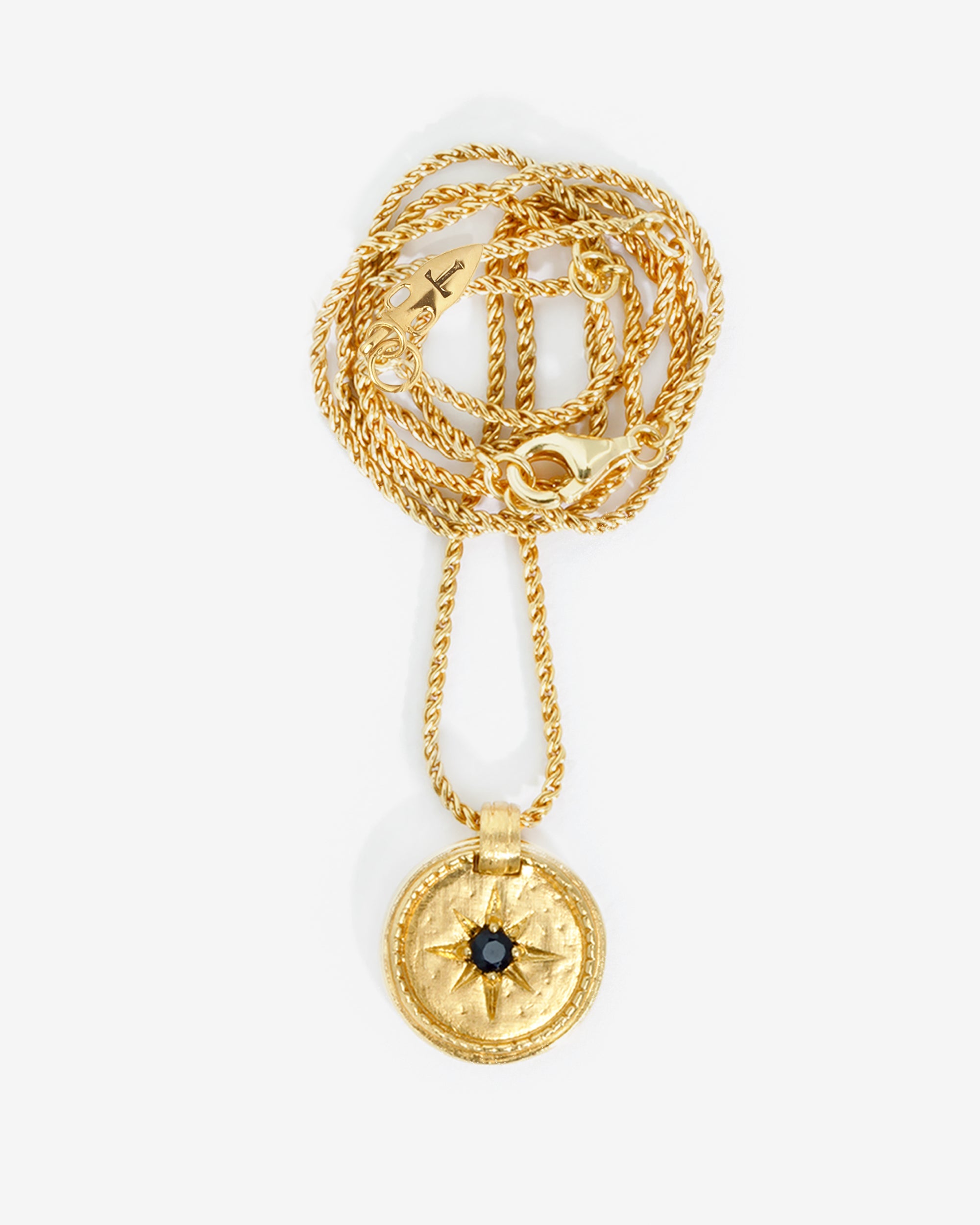 Temple of the Sun Stella Necklace Gold Vermeil