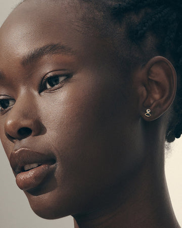 Temple of the Sun Sulis Studs Gold Vermeil