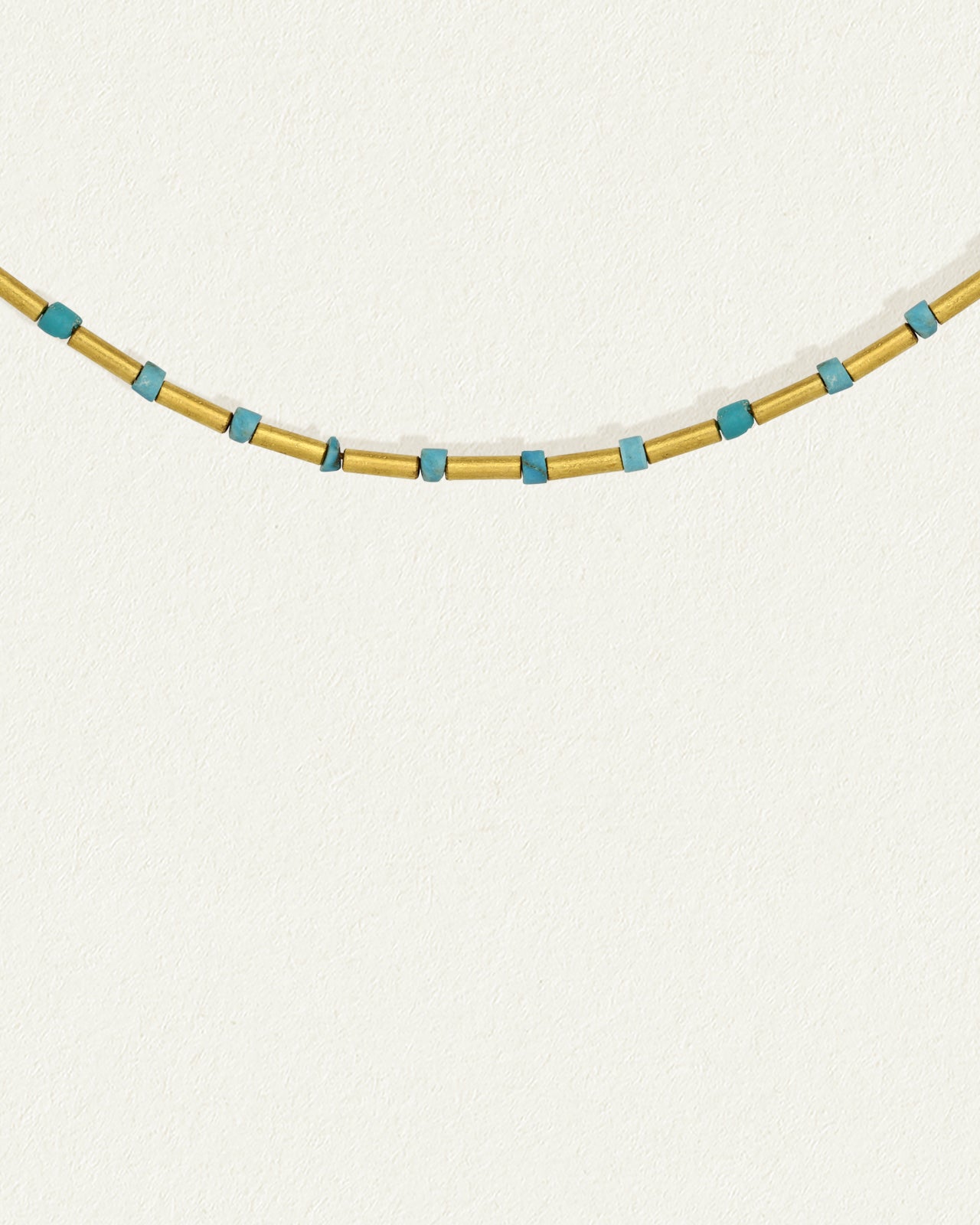 Sumerian Necklace Turquoise Solid Gold – Temple of the Sun Jewellery