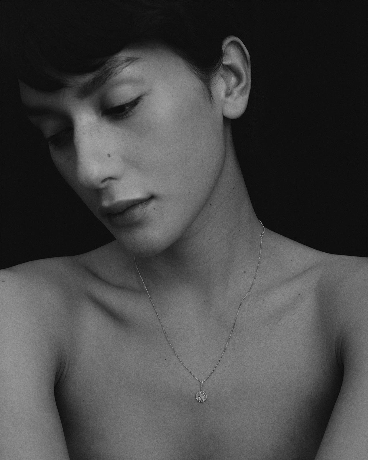 Temple of the Sun Sun Lovers Necklace Silver