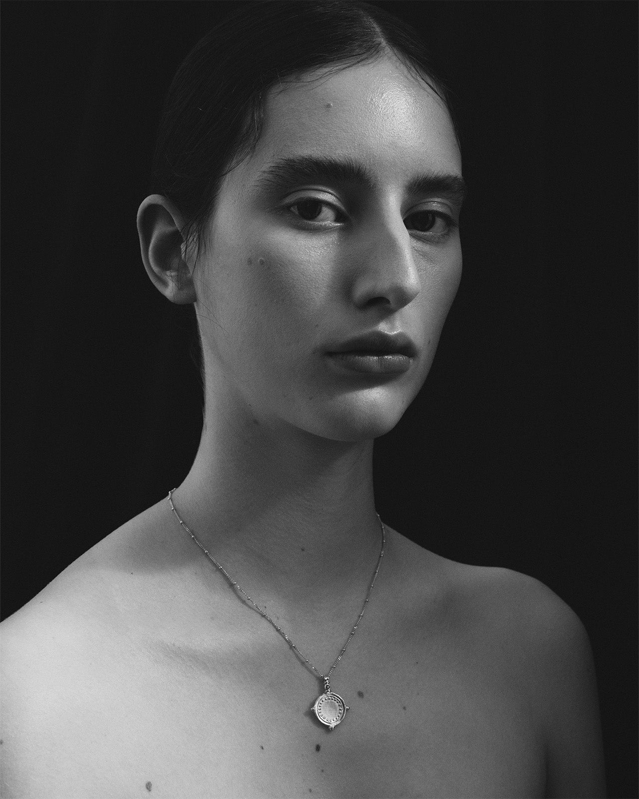 Temple of the Sun Sura Necklace Silver