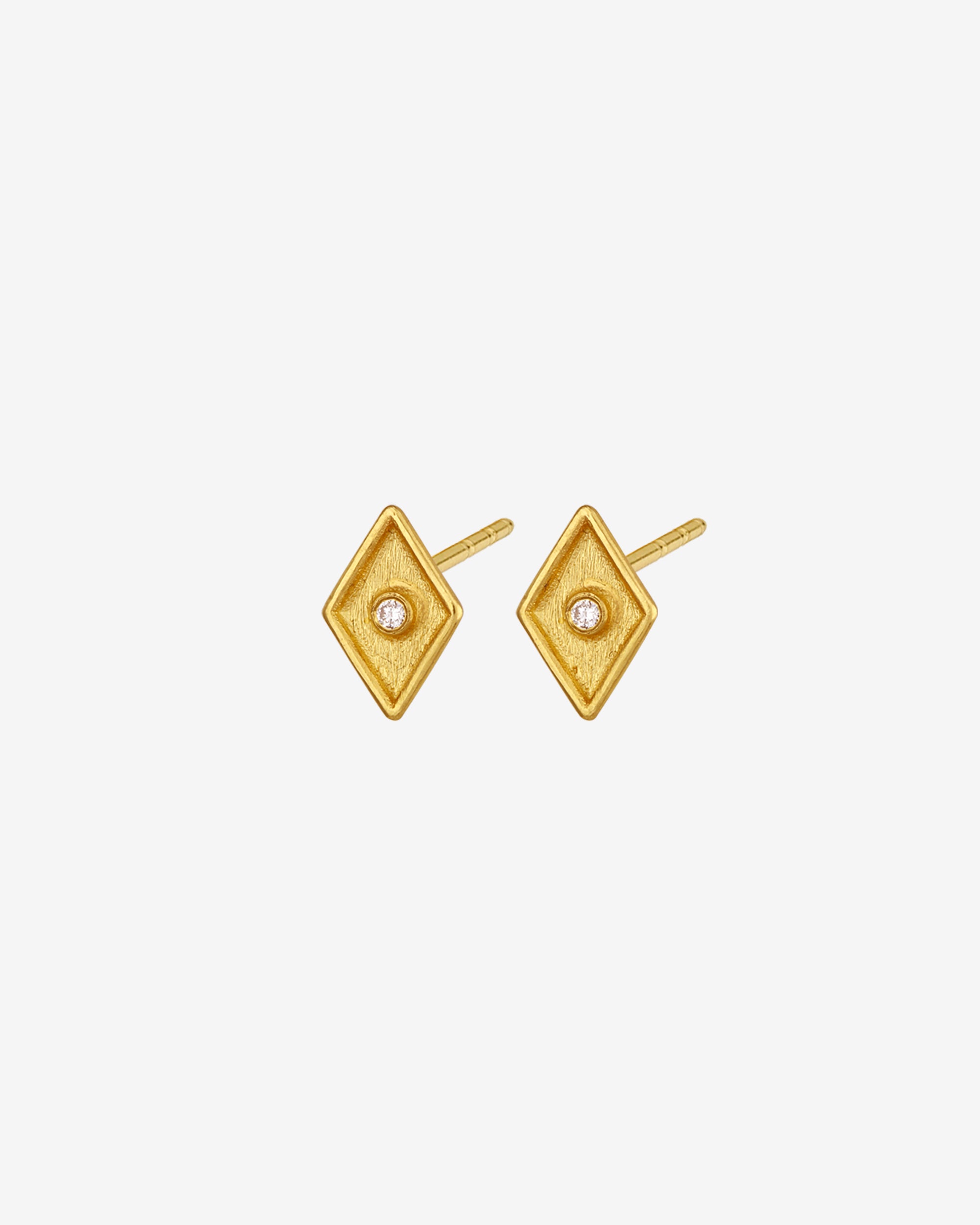 Temple of the Sun Tala Studs Kite Diamond Solid Gold