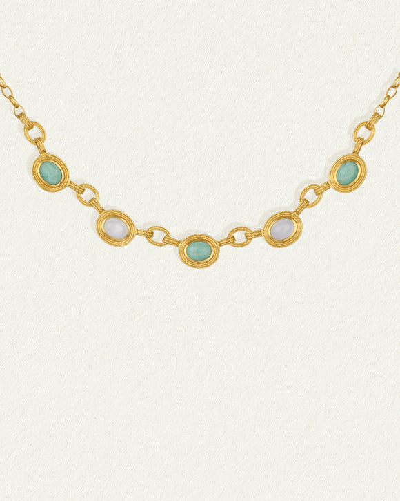 Temple of the Sun Milos Necklace - Lapis Gold main image 1