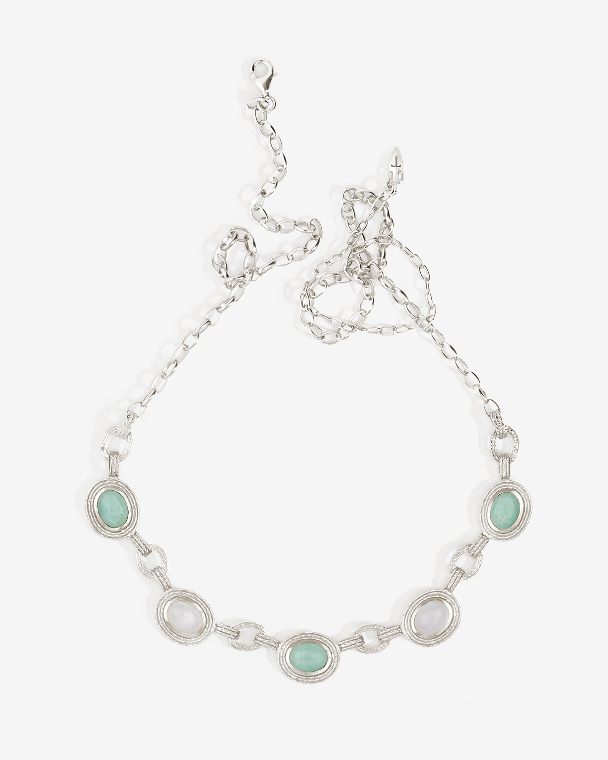 Temple of the Sun Talis Necklace Silver