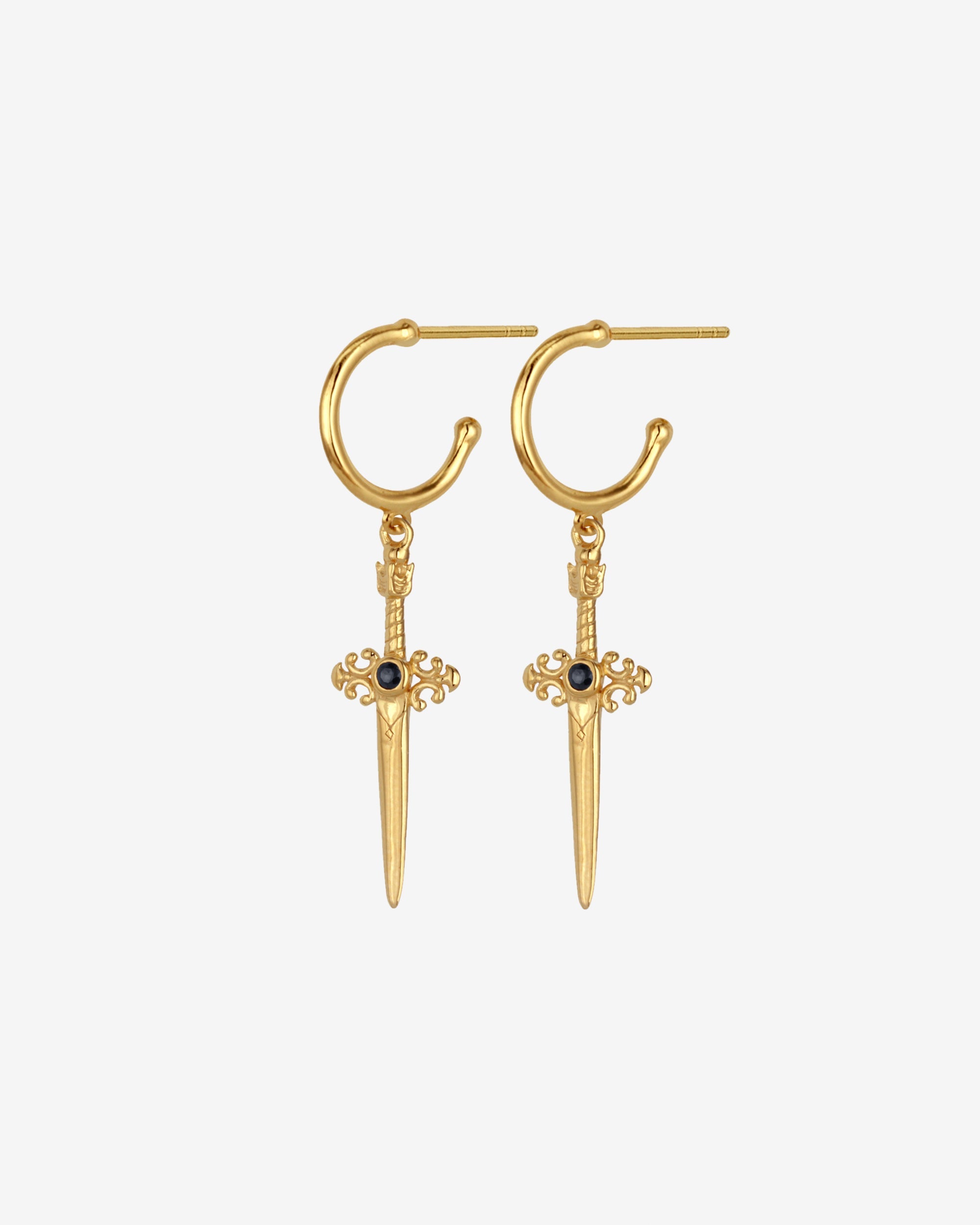 Temple of the Sun Themis Earrings Gold Vermeil