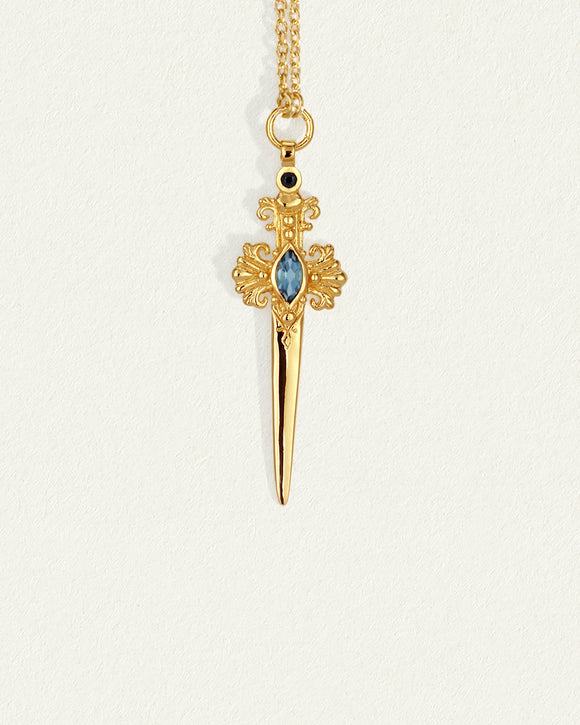 Temple of the Sun Themis Necklace Gold Vermeil
