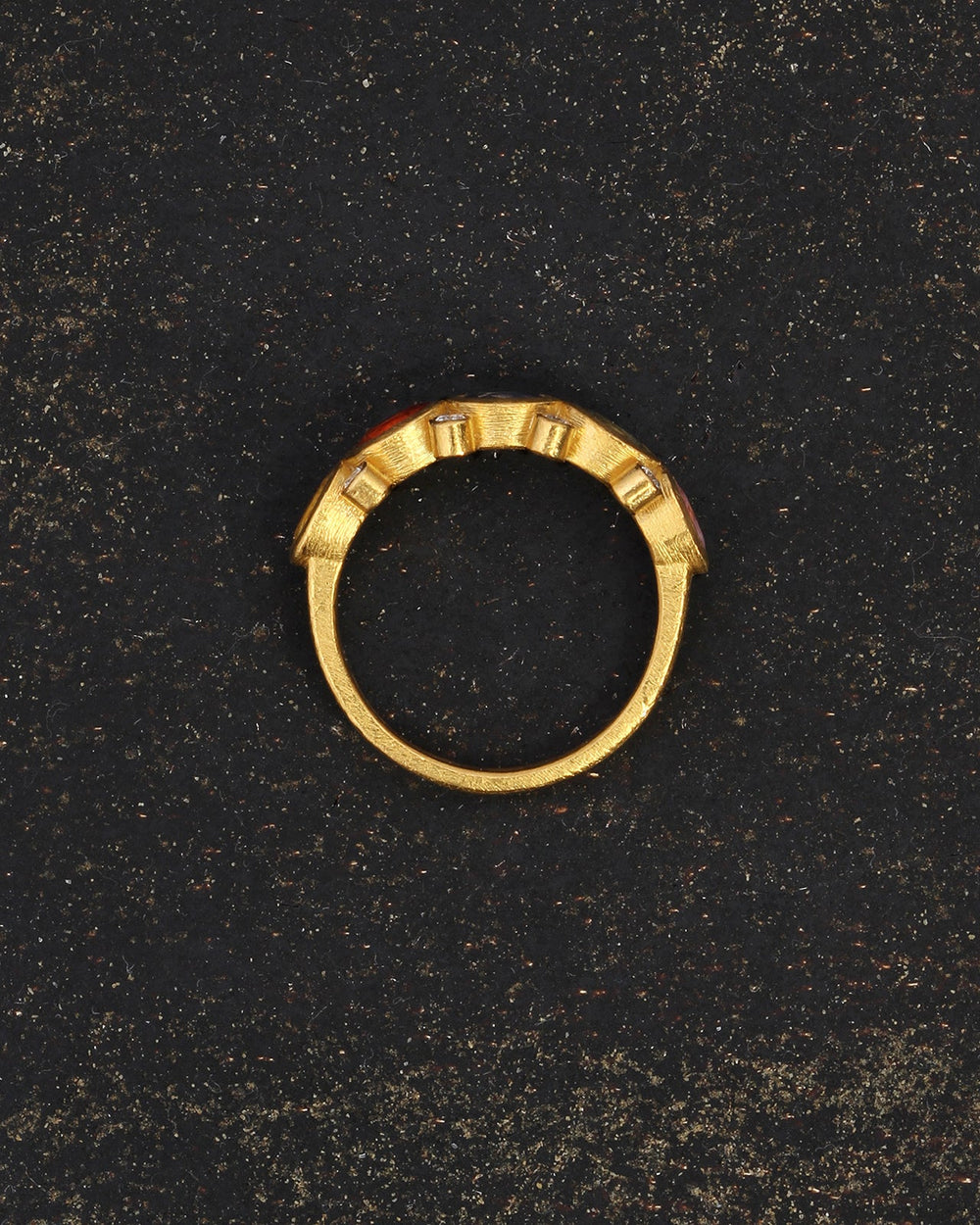 Topkapi Ring Sapphire Solid Gold
