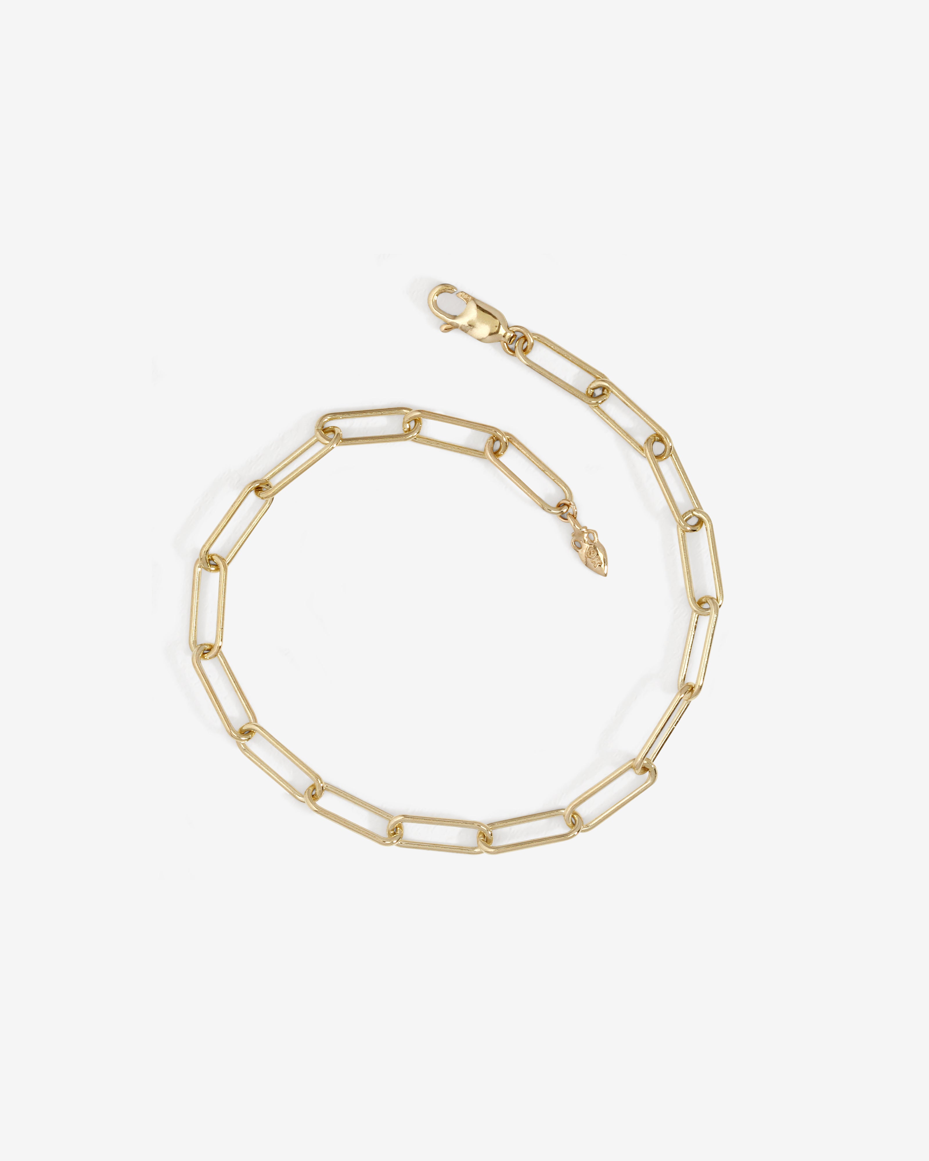 Temple of the Sun Valentino Bracelet 4mm Solid Gold