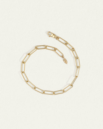 Temple of the Sun Valentino Bracelet 4mm Solid Gold
