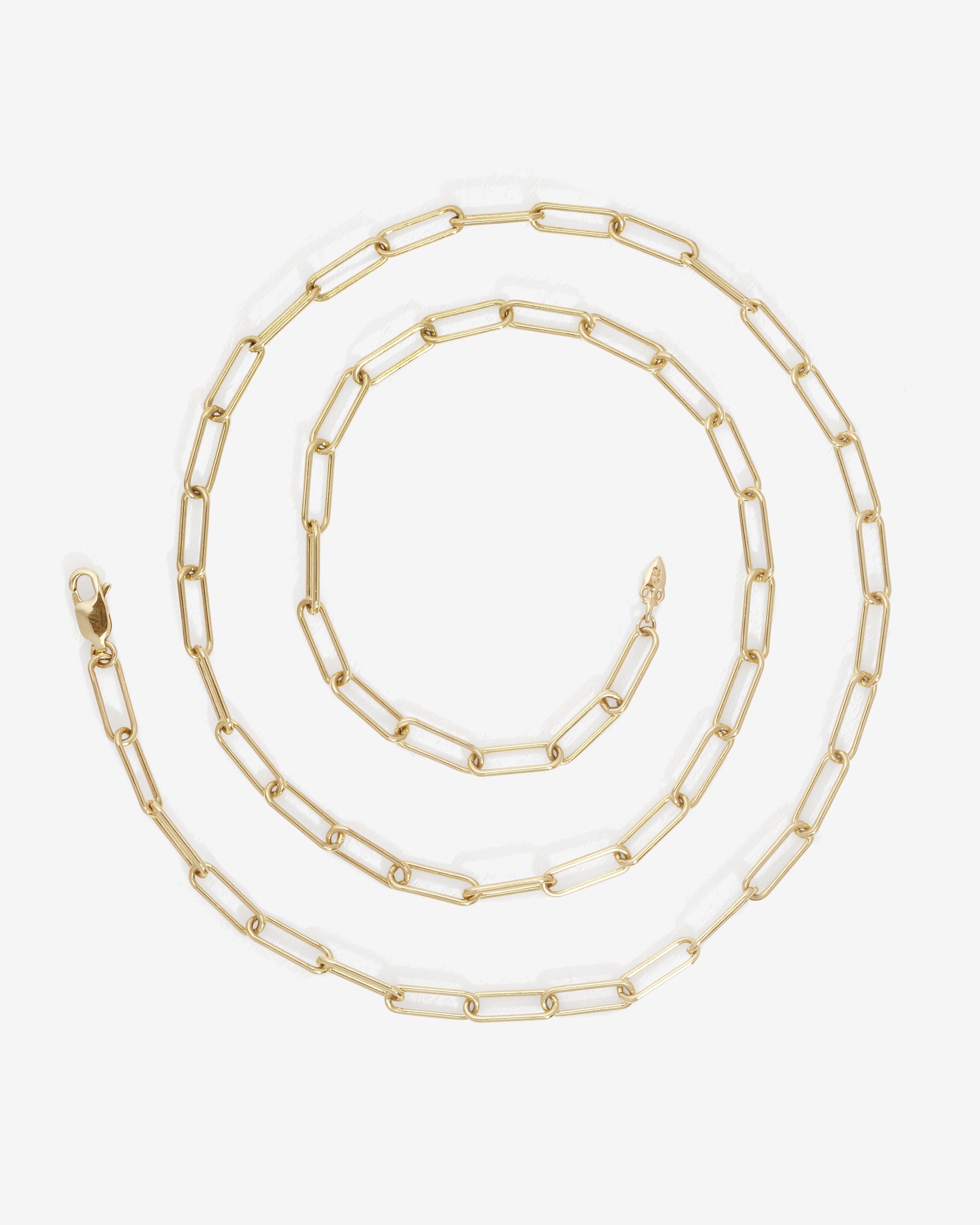 Temple of the Sun Valentino Chain 4mm Solid Gold