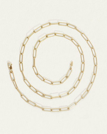 Temple of the Sun Valentino Chain 4mm Solid Gold