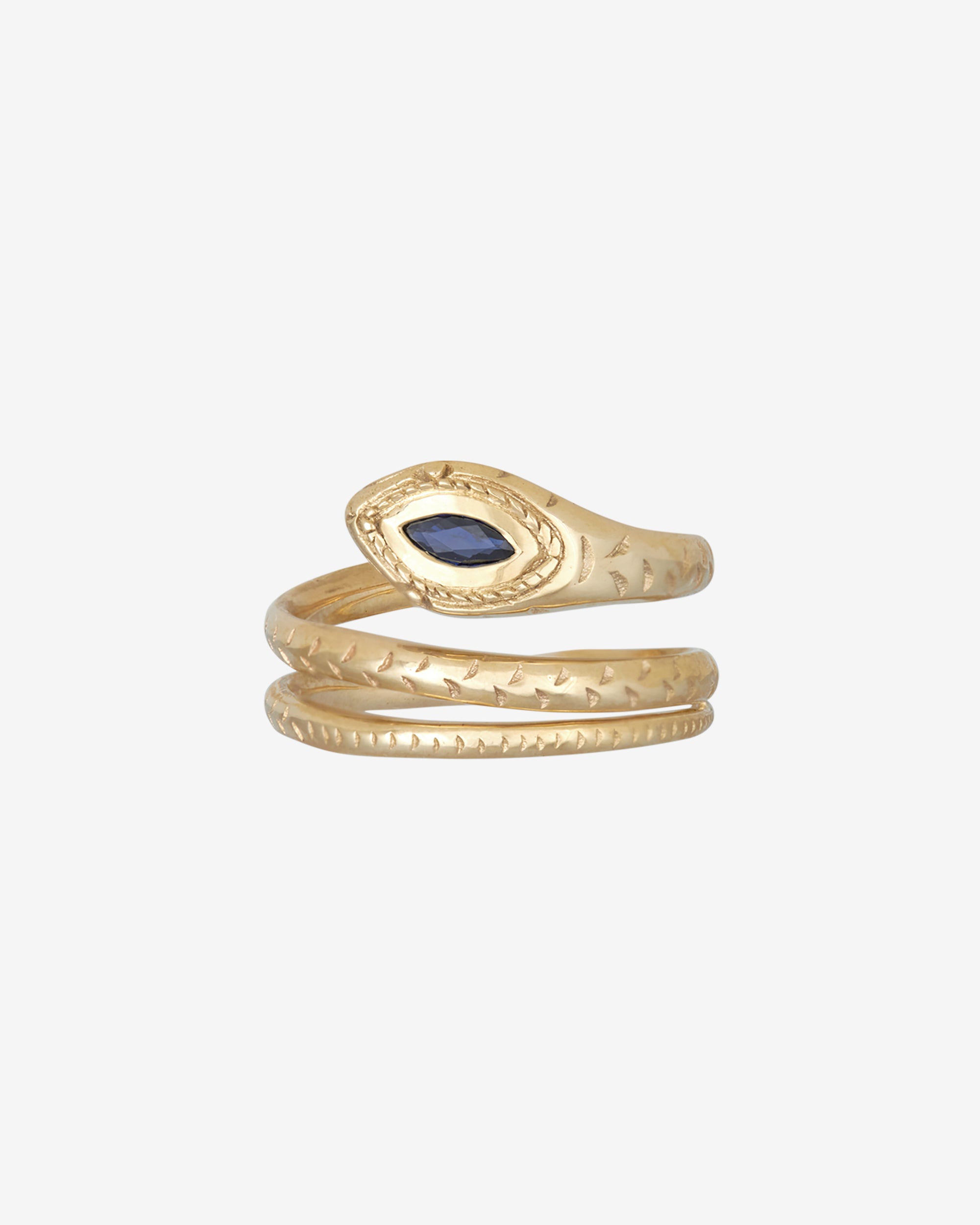 Temple of the Sun Valere Ring Blue Sapphire Solid Gold