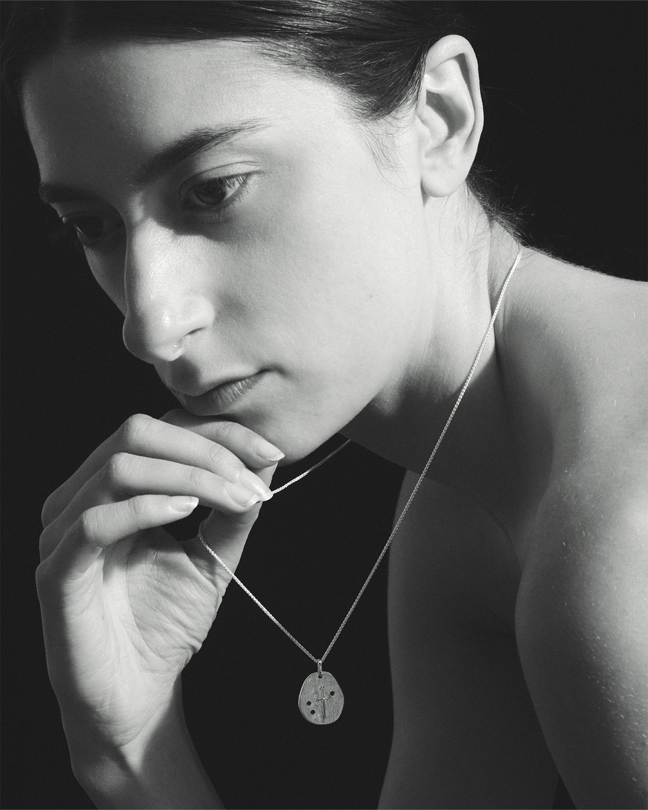 Temple of the Sun Valor Necklace Spinel Silver