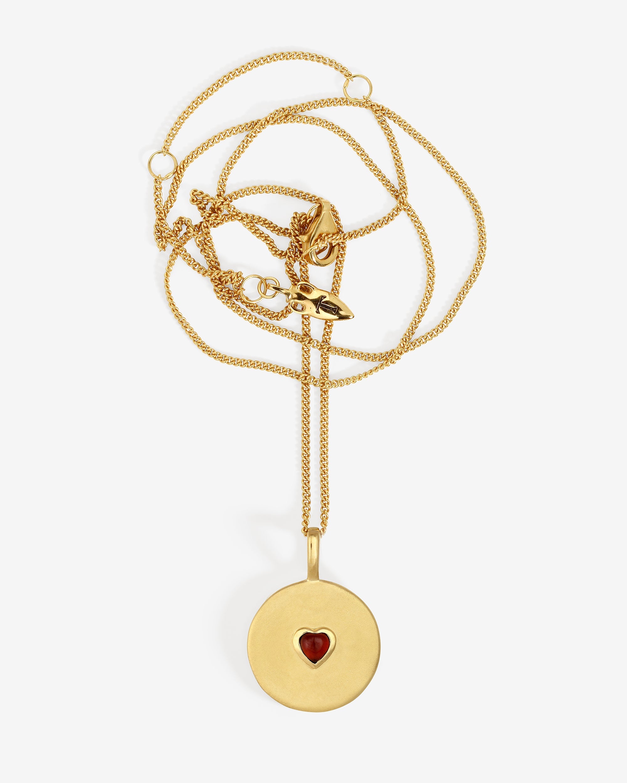 Temple of the Sun Venus Coin Necklace Gold Vermeil