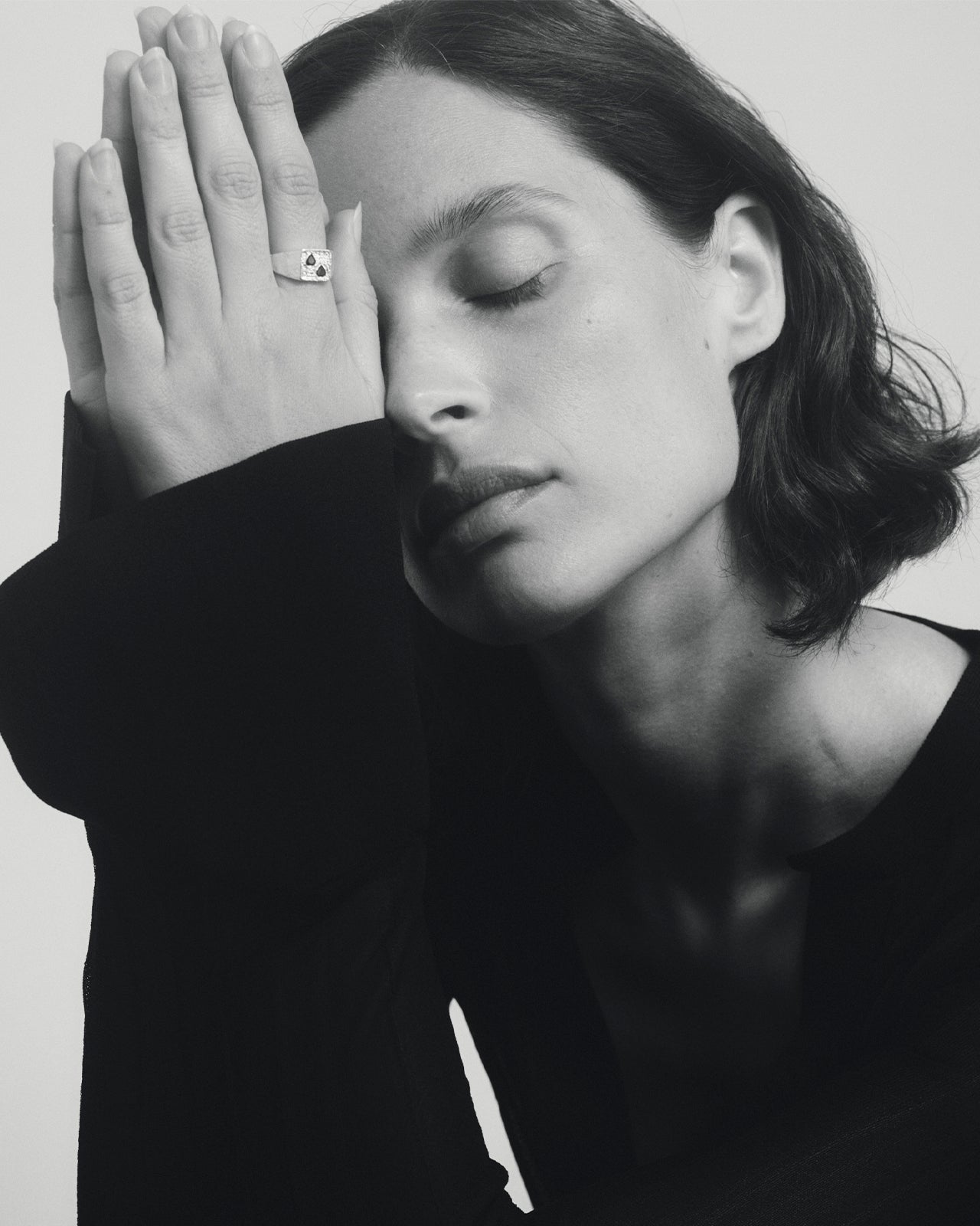 Temple of the Sun Venus Signet Ring Silver