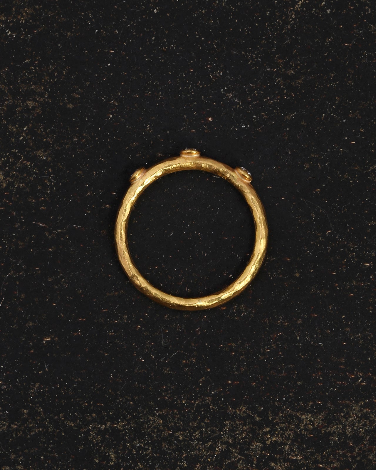 Temple of the Sun Vesper Trilogy Ring Diamond Solid Gold