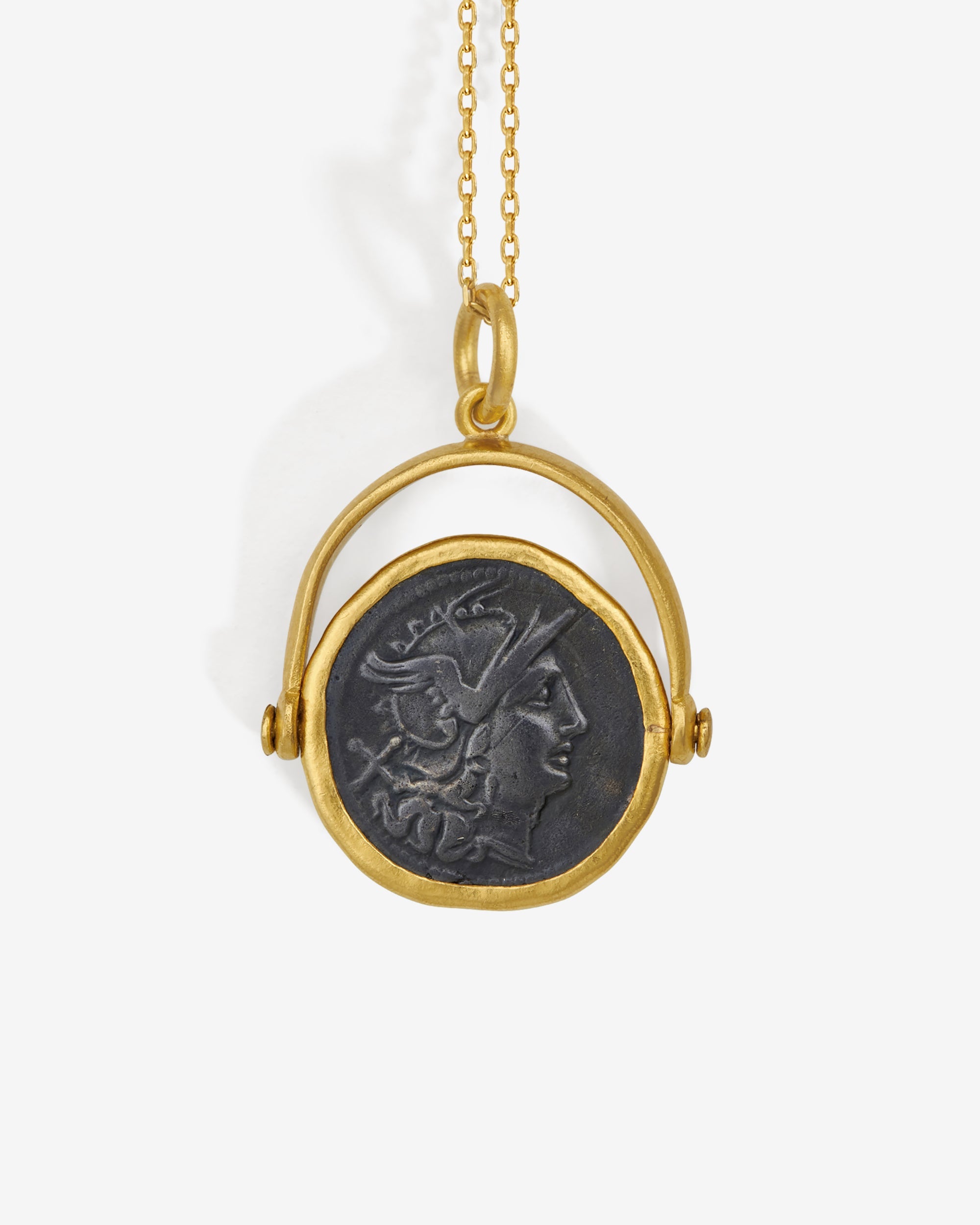 Temple of the Sun Victory Necklace Solid Gold