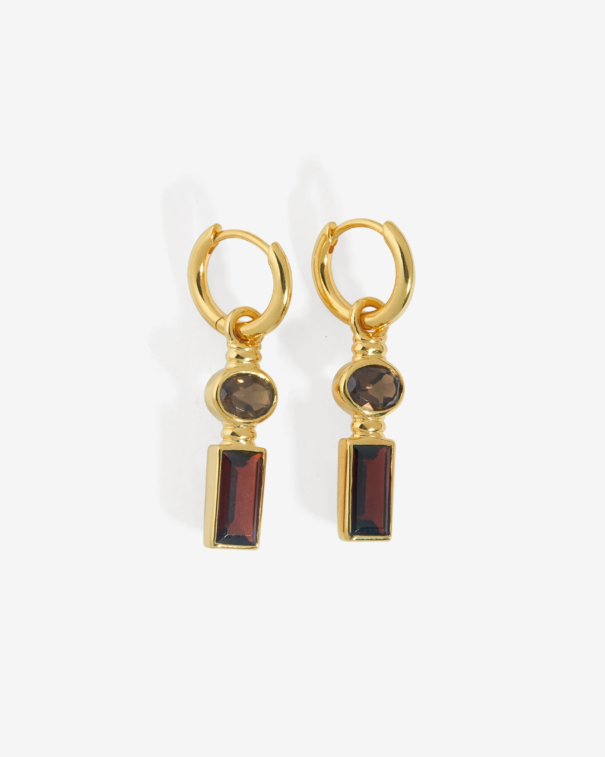 Temple of the Sun Vino Earrings Gold Vermeil