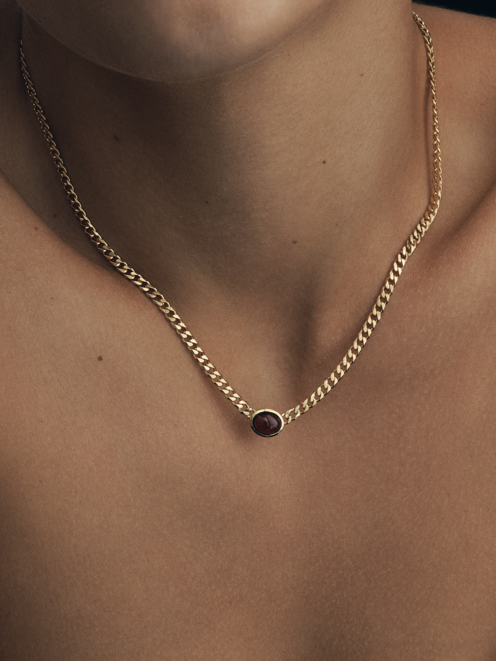 Temple of the Sun Vino Necklace Gold Vermeil