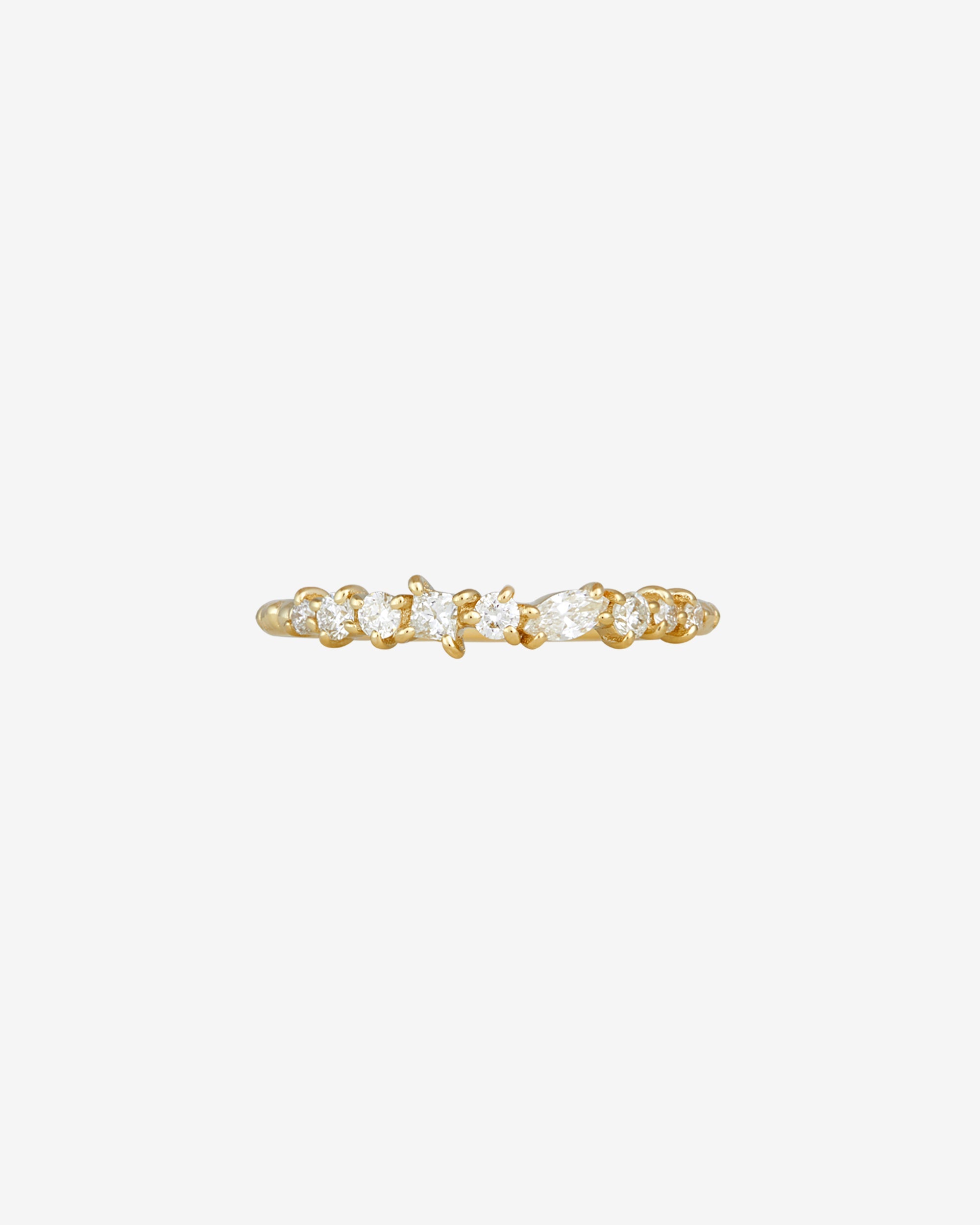 Temple of the Sun Wisteria Ring Diamond Solid Gold