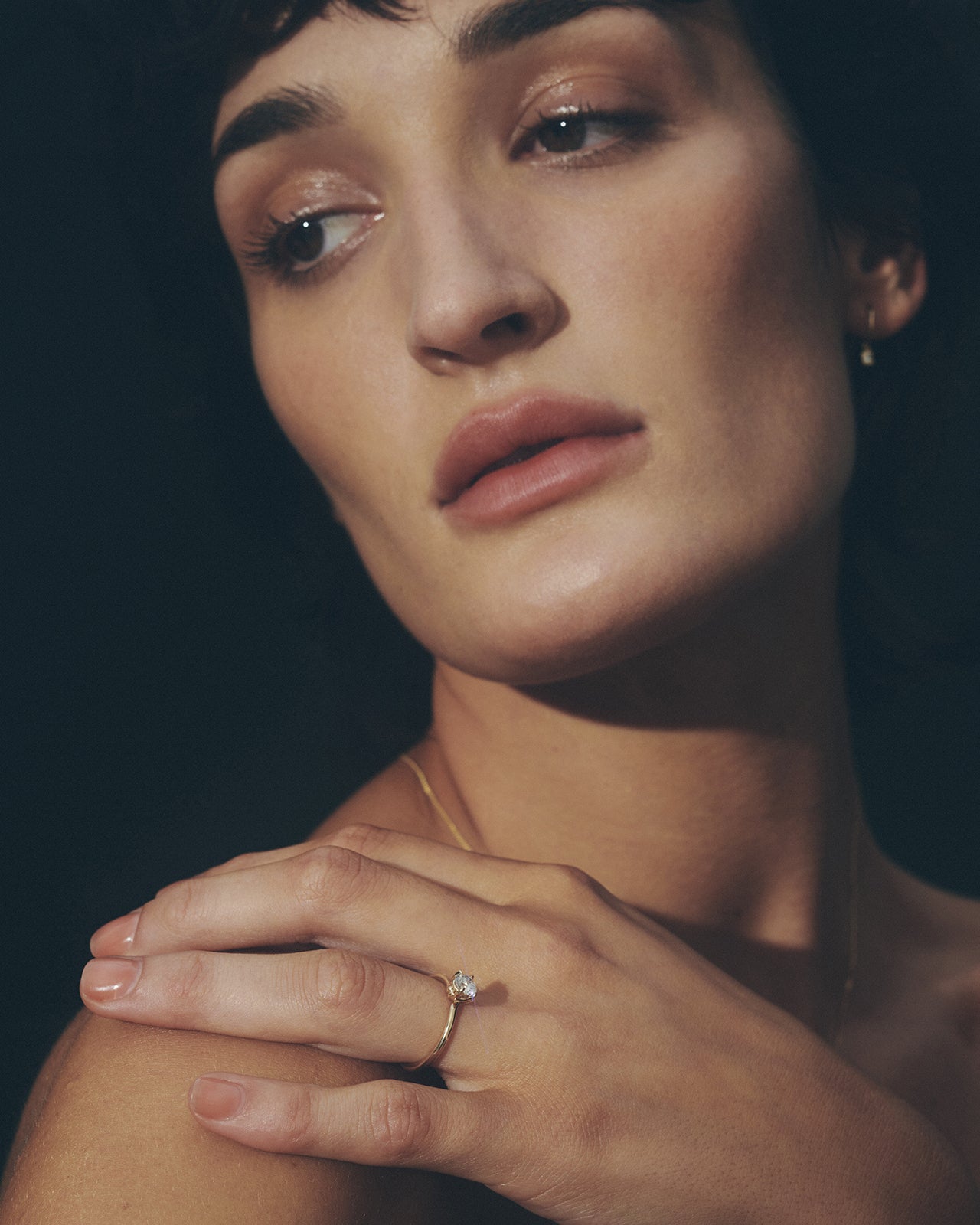 Temple of the Sun Adama 0.5ct Ring Diamond Solid Gold