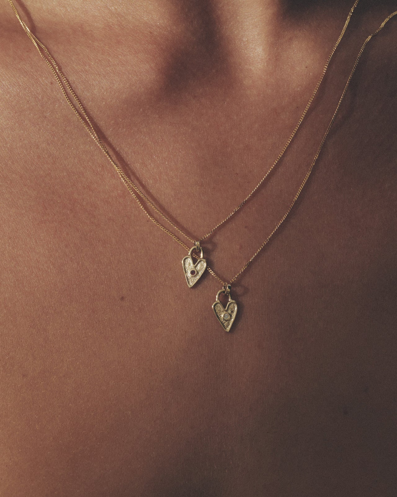 Temple of the Sun Amore Necklace Diamond Solid Gold