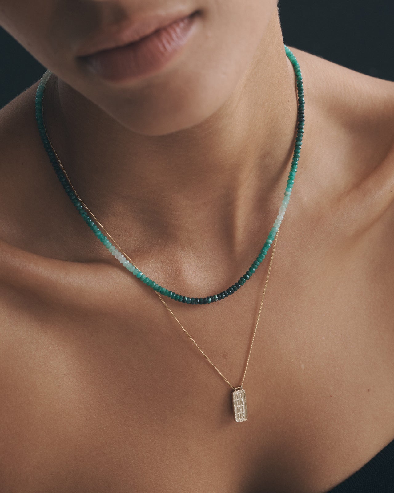 Temple of the Sun Cancer Necklace Solid Gold