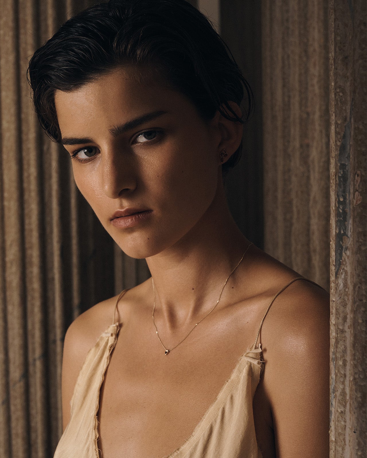 Temple of the Sun Chalice Necklace Solid Gold