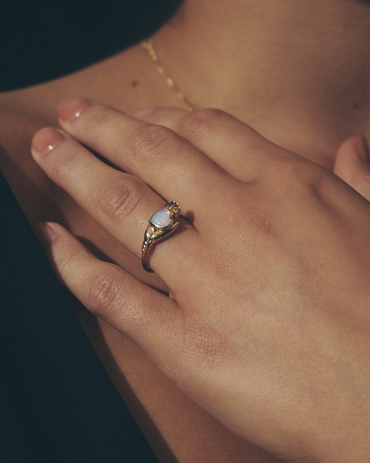 Temple of the Sun Esme Ring Solid Gold