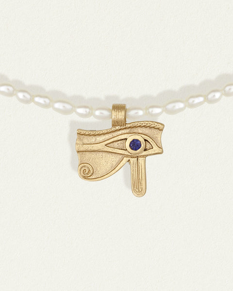 Buy Eye of Horus Silver Pendant 925 Sterling Silver Pendant Eye of Ra  Necklace Length 2.8 Cm Protection Jewelry Eye of Horus Jewelry Online in  India - Etsy
