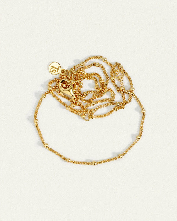 Temple of the Sun Fine Choker Chain Necklace Gold