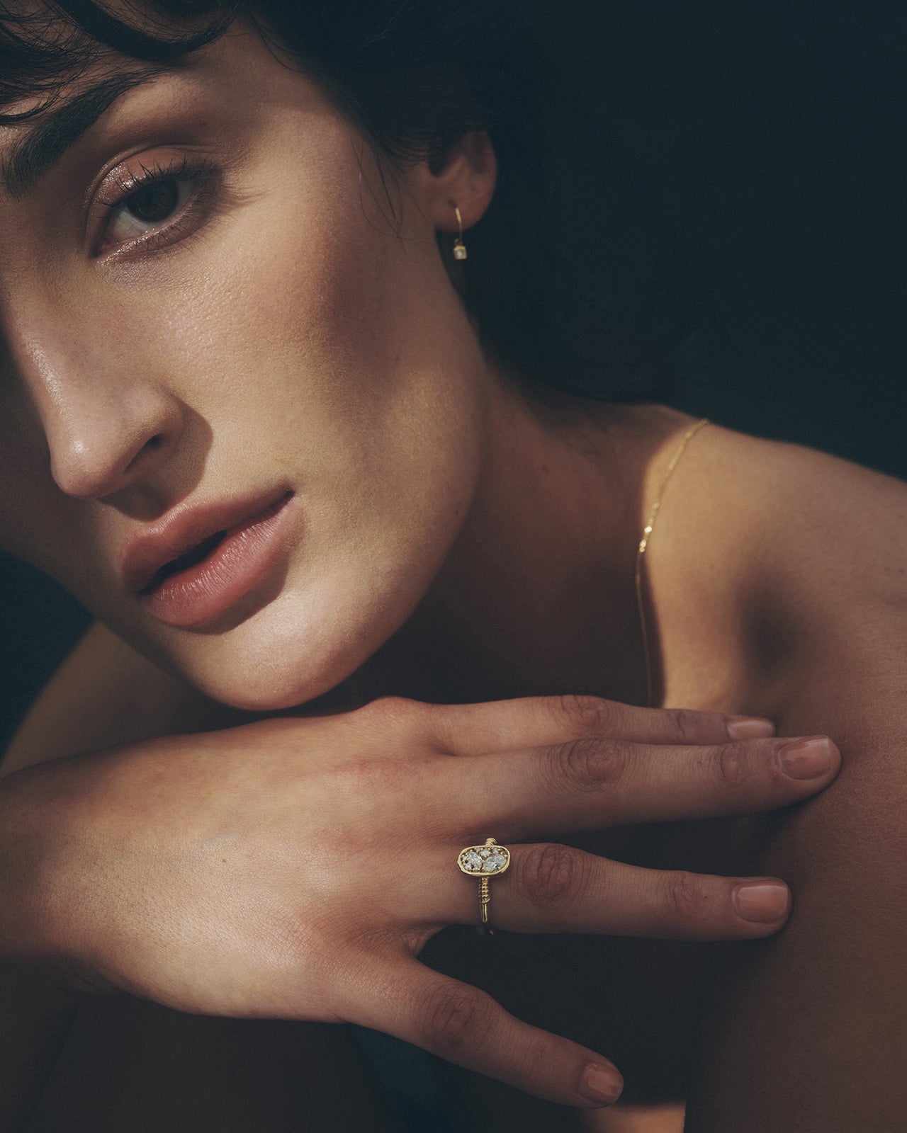 Temple of the Sun Illume Ring Diamond Solid Gold