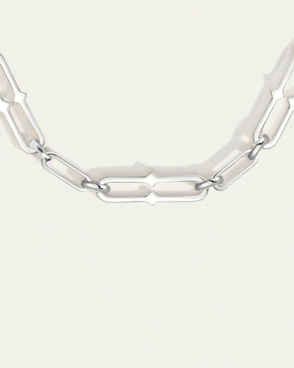 Gala Chain Necklace Silver